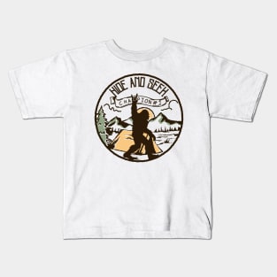 Hide and Seek Champion Kids T-Shirt